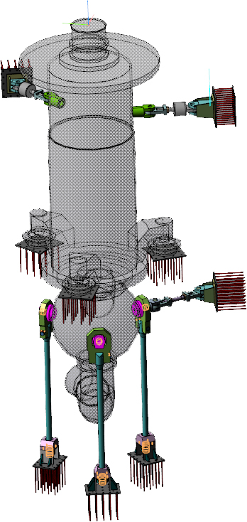 Элементы закрепления и детали закладные ГЦНА и КБЗ ЦГНА.
