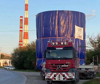Отгрузили вторую облицовку шахты реактора для АЭС АККУЮ