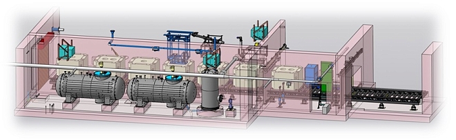 Установка отверждения ЖРО