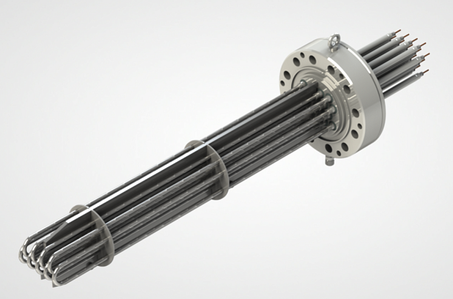 Блок трубчатых электронагревателей